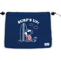 汽车抗UV遮阳帘- Snoopy Sirf's Up (蓝色) 1片